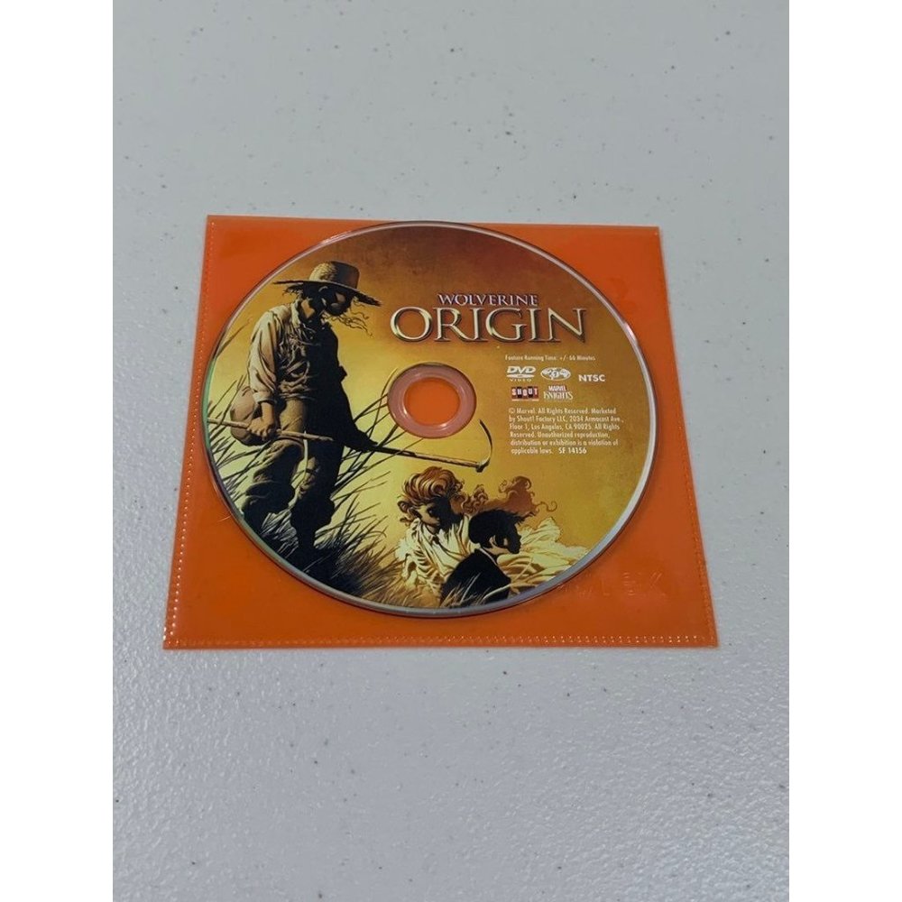 Marvel Knights Wolverine Origin DVD Clean